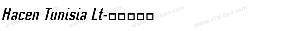 Hacen Tunisia Lt字体转换